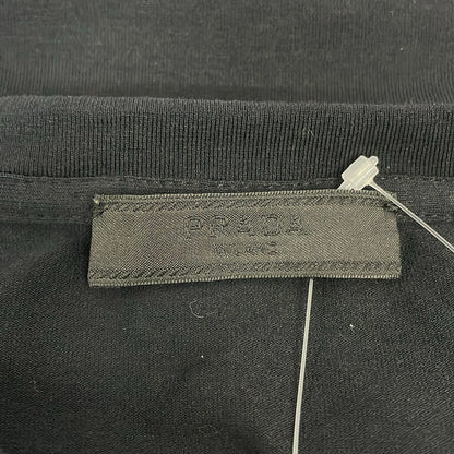 Prada Long Sleeve T-Shirt Black Crew — view 3