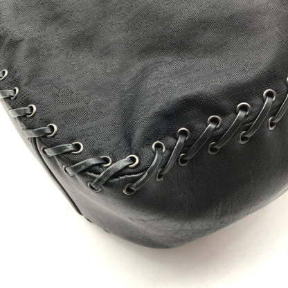 Dior Trotter Canvas Leather Hand Tote Black — view 6