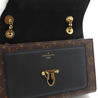 Louis Vuitton Monogram Victoire Shoulder Bag Brown Noir — view 9