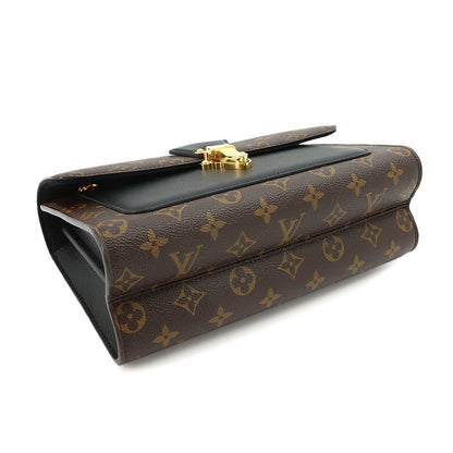 Louis Vuitton Monogram Victoire Shoulder Bag Brown Noir — view 4