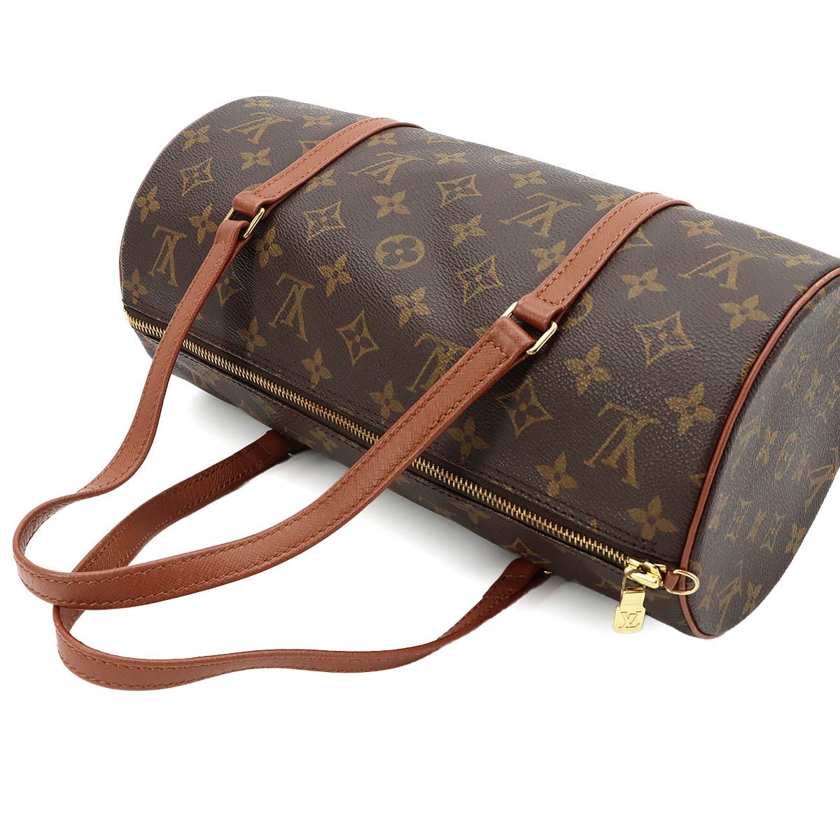 Louis Vuitton Monogram Papillon 30 Hand Bag Gold — view 5
