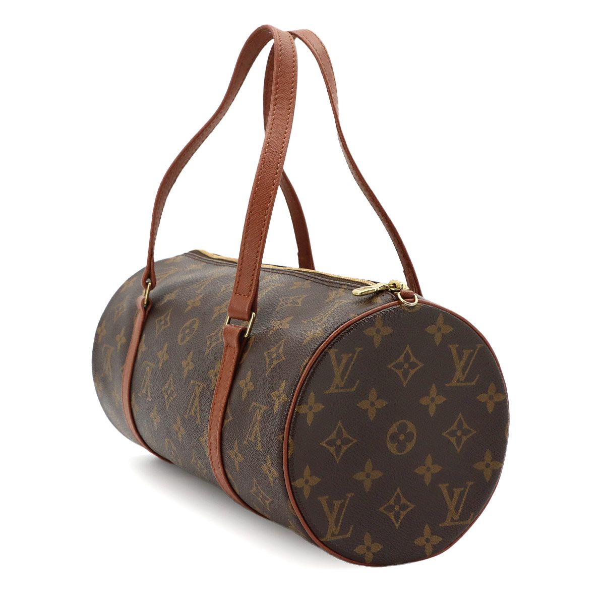 Louis Vuitton Monogram Papillon 30 Hand Bag Gold — view 3