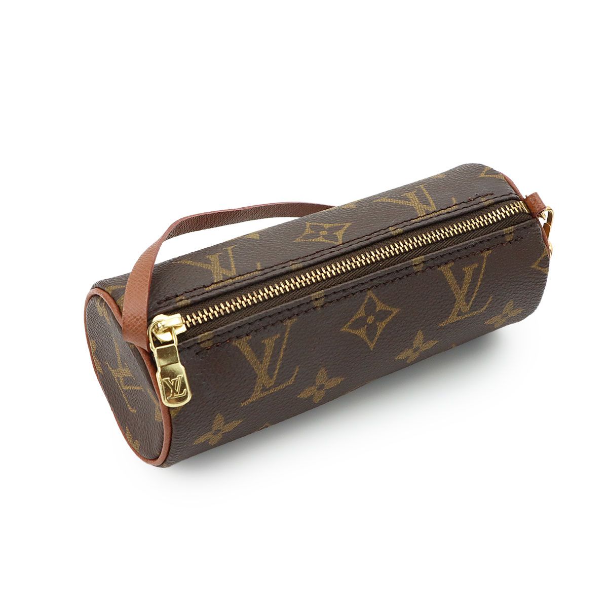 Louis Vuitton Monogram Papillon 30 Hand Bag Gold — view 9