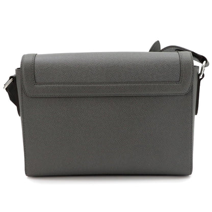 Louis Vuitton Taiga New Flap Messenger Shoulder Bag Gray — view 2