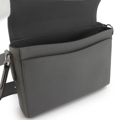 Louis Vuitton Taiga New Flap Messenger Shoulder Bag Gray — view 7