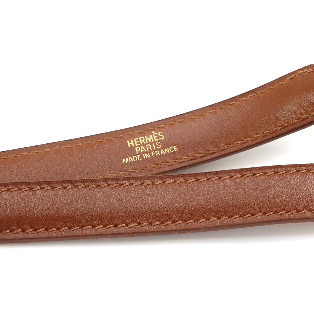 Hermes Kelly Bolide Shoulder Strap Box Calf Brown — view 4
