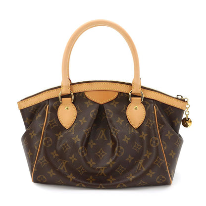 Louis Vuitton Monogram Tivoli PM Hand Bag Brown Gold — view 3