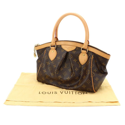 Louis Vuitton Monogram Tivoli PM Hand Bag Brown Gold — view 2