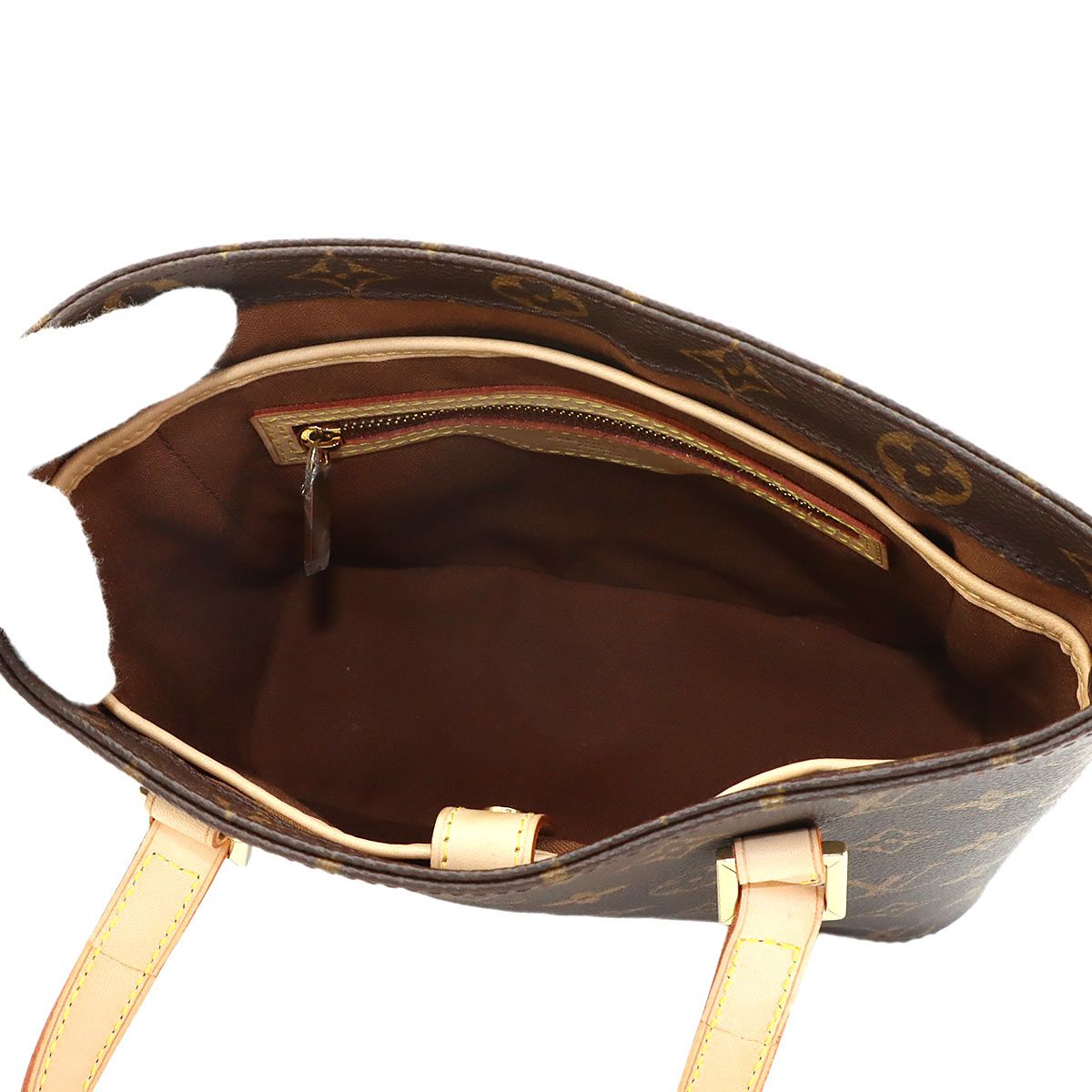 Louis Vuitton Monogram Vavin PM Hand Bag Brown — view 7