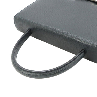 Loewe 2-Way Leather Blue Silver Vintage Shoulder Bag — view 5