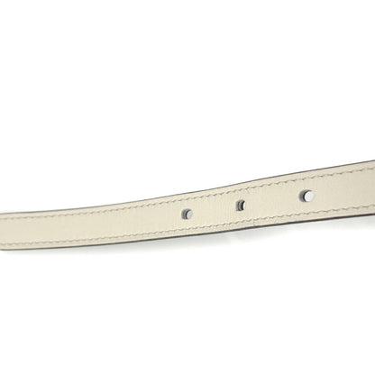 Hermes Lucky 15 Belt Reversible Epsom Etoupe Nata Gold — view 7