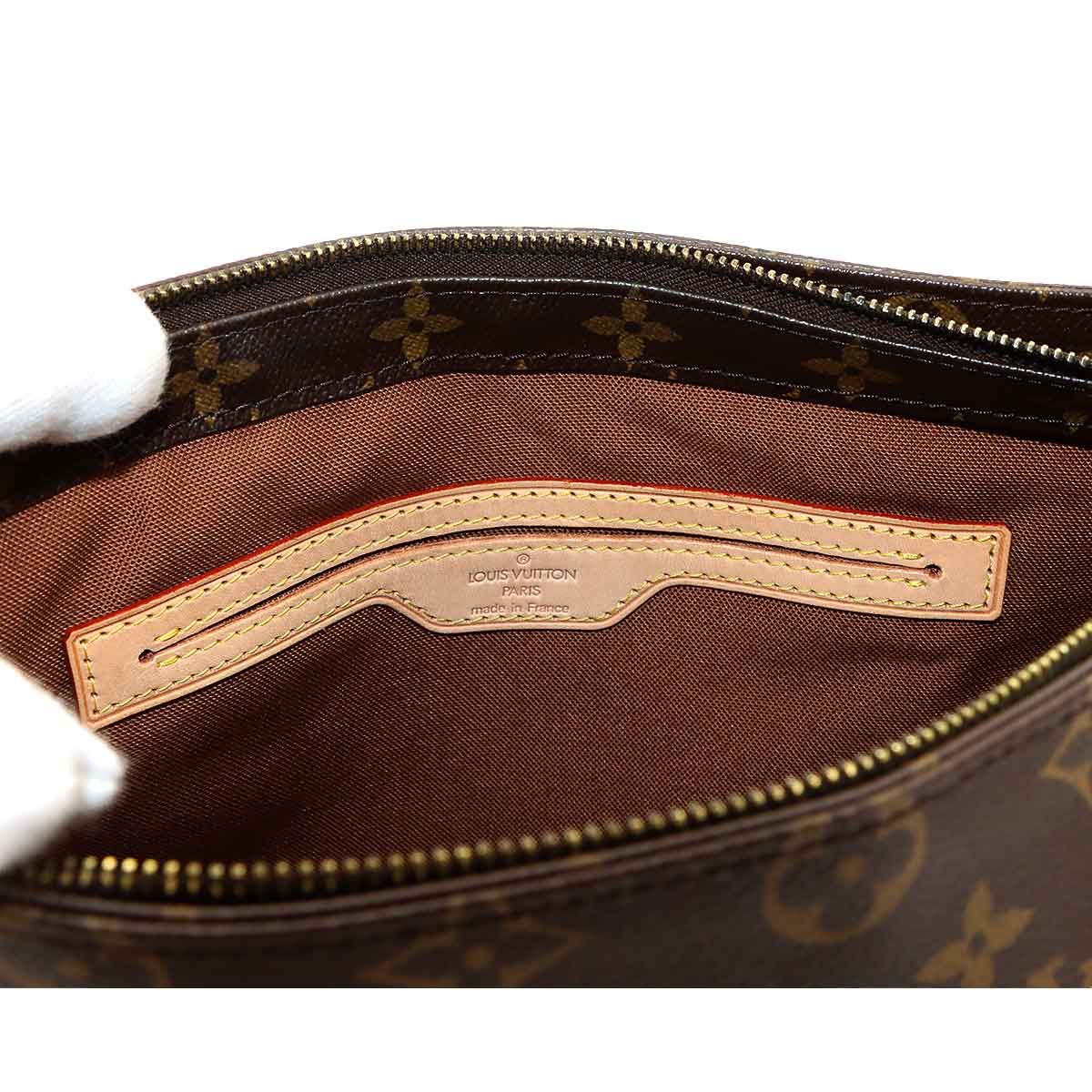 Louis Vuitton Monogram Cabas Piano Tote Brown Gold — view 7