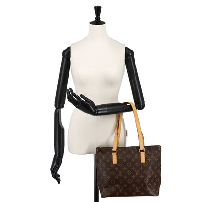 Louis Vuitton Monogram Cabas Piano Tote Brown Gold — view 9