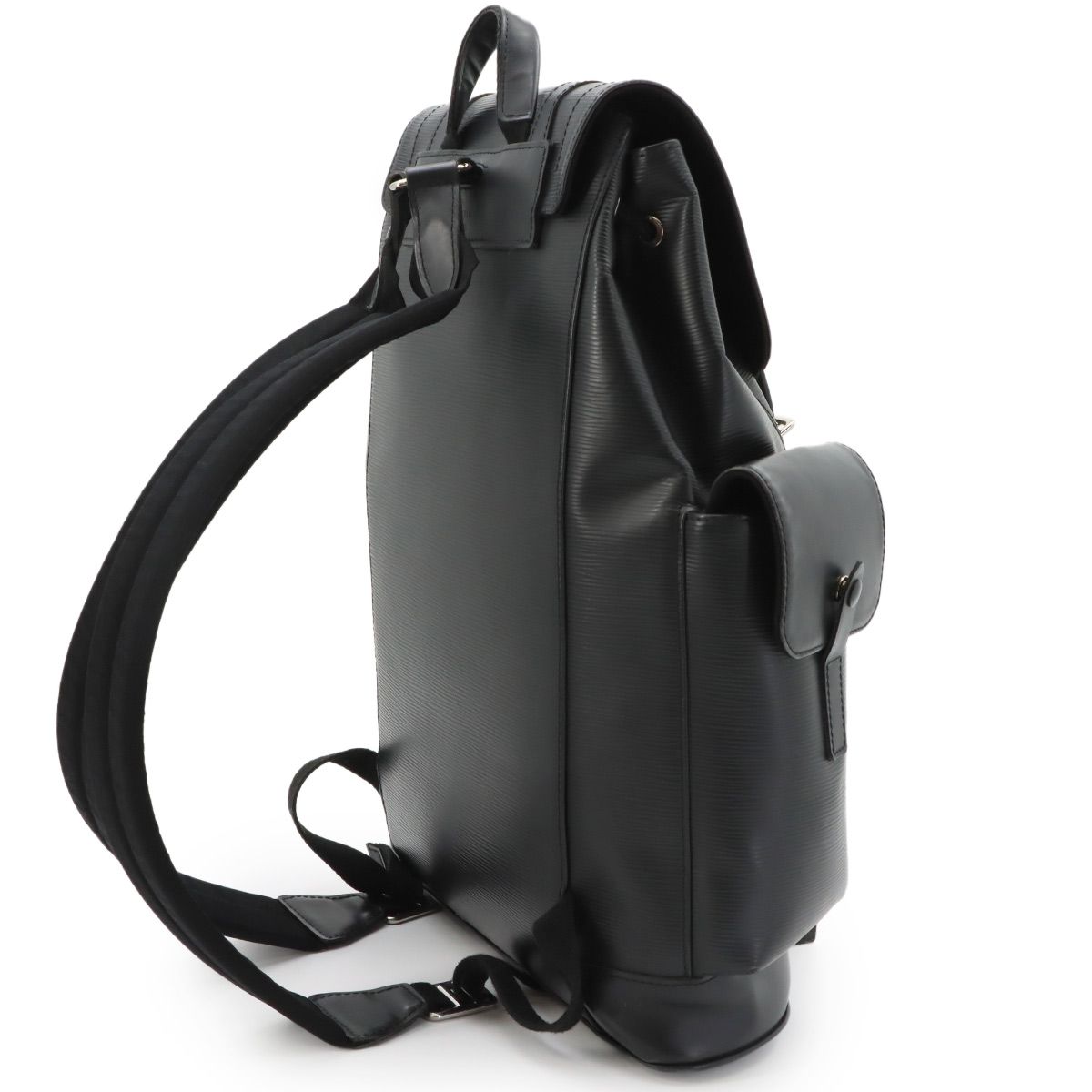 Louis Vuitton Epi Christopher PM Backpack Leather Noir — view 3