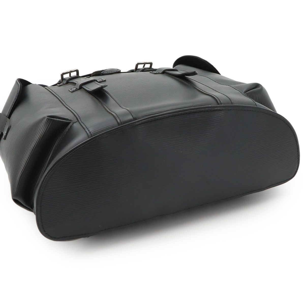 Louis Vuitton Epi Christopher PM Backpack Leather Noir — view 4