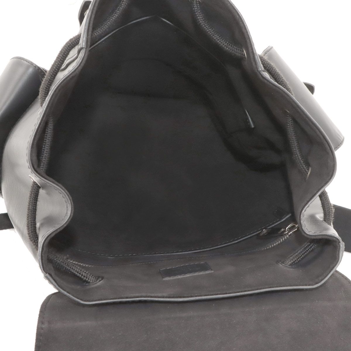 Louis Vuitton Epi Christopher PM Backpack Leather Noir — view 6