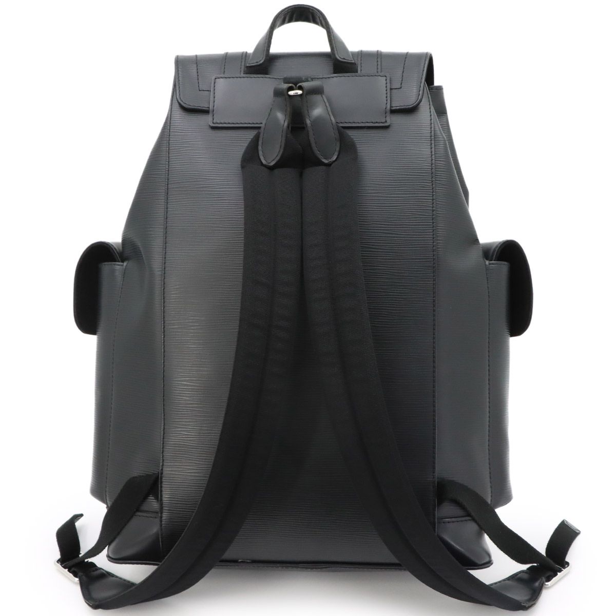 Louis Vuitton Epi Christopher PM Backpack Leather Noir — view 2