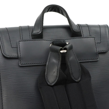 Louis Vuitton Epi Christopher PM Backpack Leather Noir — view 5