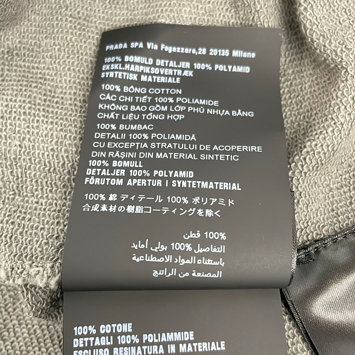 Prada Sweatshirt Dark Gray Long Sleeve — view 4