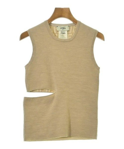 Fendi Vest Sleeveless Beige