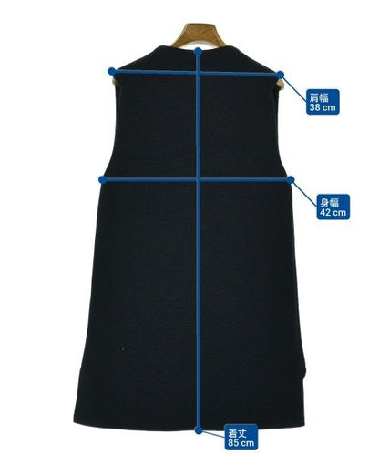 Celine Vest Sleeveless Navy — view 6