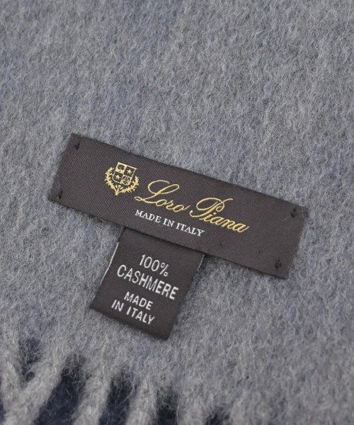 Loro Piana Scarf Navy — view 3