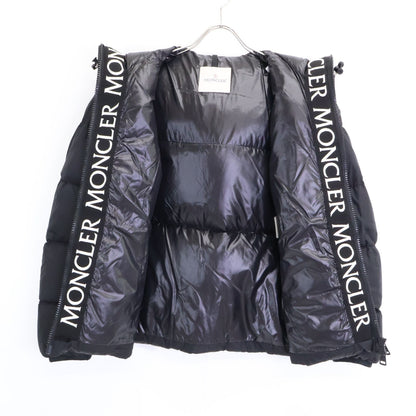 Moncler Montcla Inside Logo Embroidered Grosgrain Tape Hoodie Down — view 4