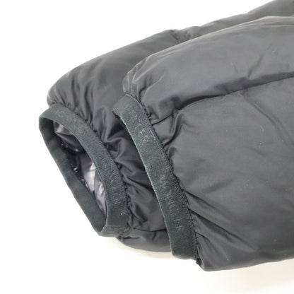 Moncler Montcla Inside Logo Embroidered Grosgrain Tape Hoodie Down — view 8