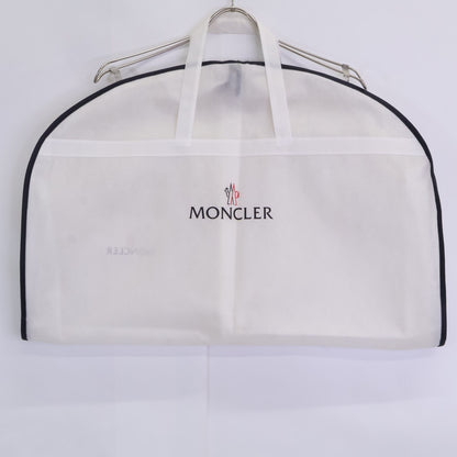 Moncler Montcla Inside Logo Embroidered Grosgrain Tape Hoodie Down — view 9