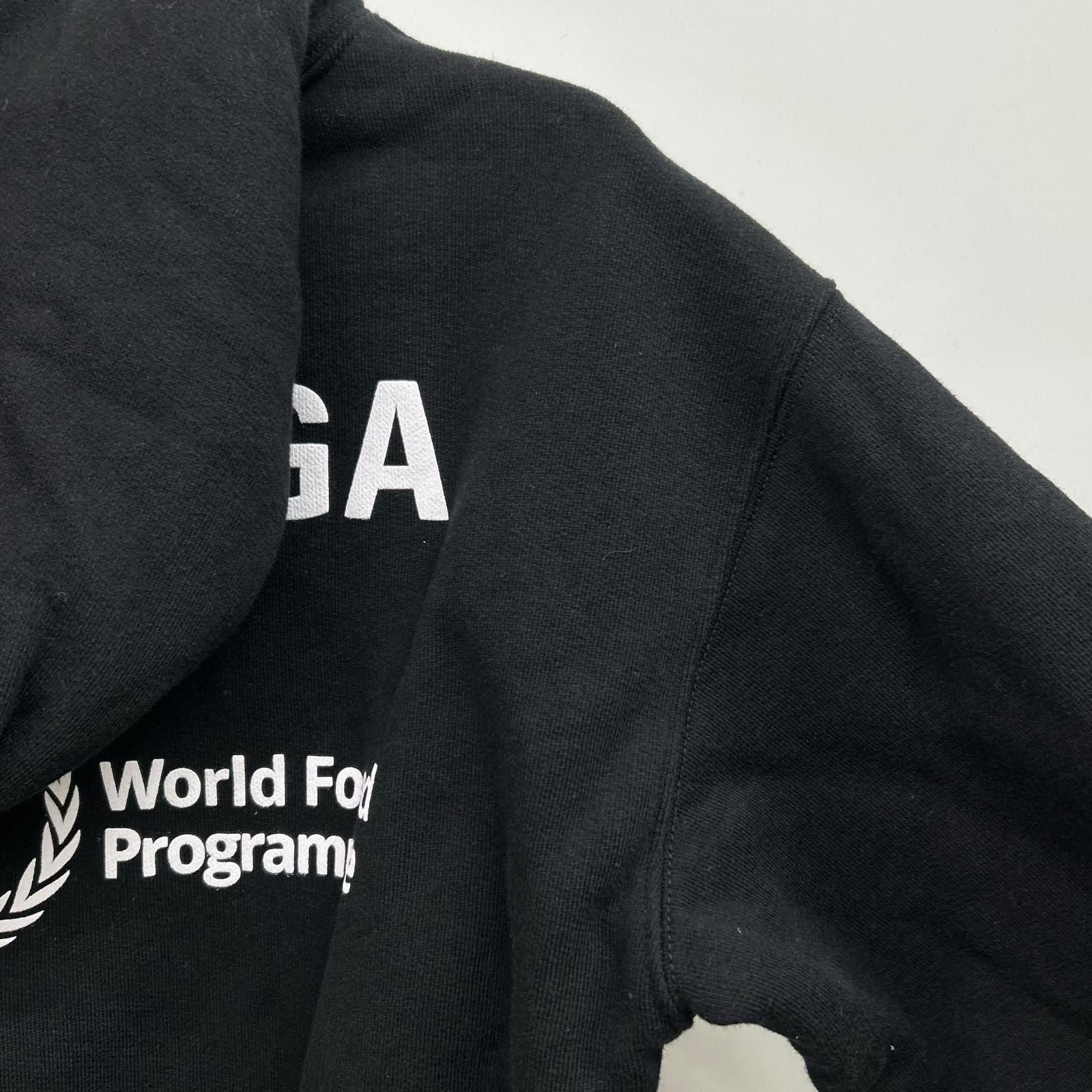 Balenciaga Black Wfp Logo Hoodie Sweatshirt — view 8