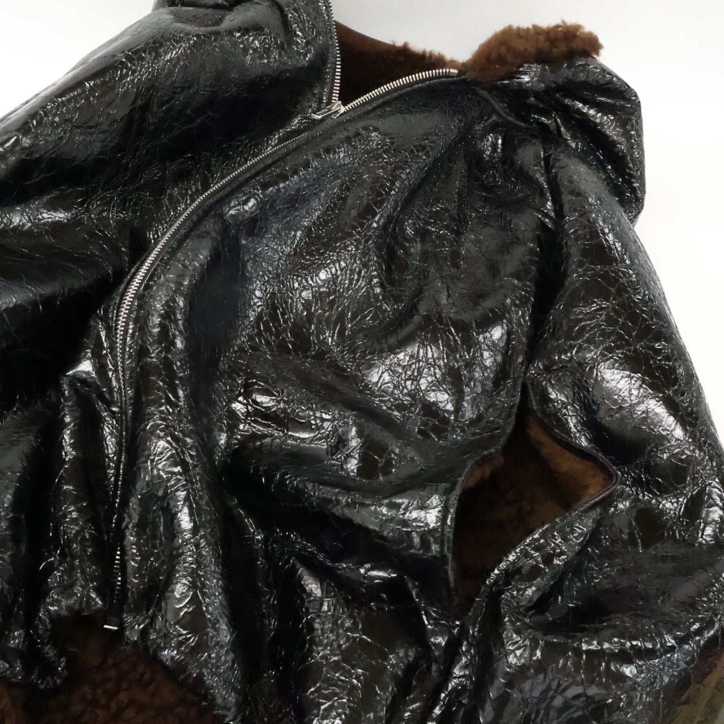 Miu Sheepskin Hoodie Cape 38 — view 8