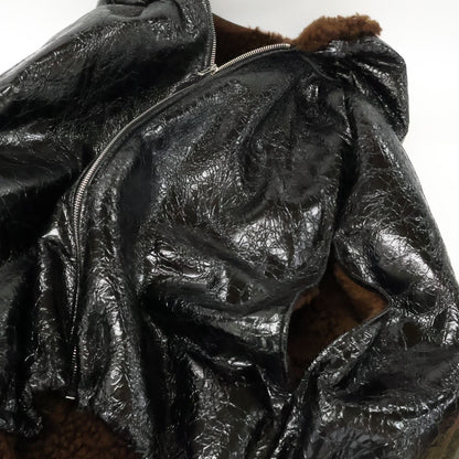 Miu Sheepskin Hoodie Cape 38 — view 8