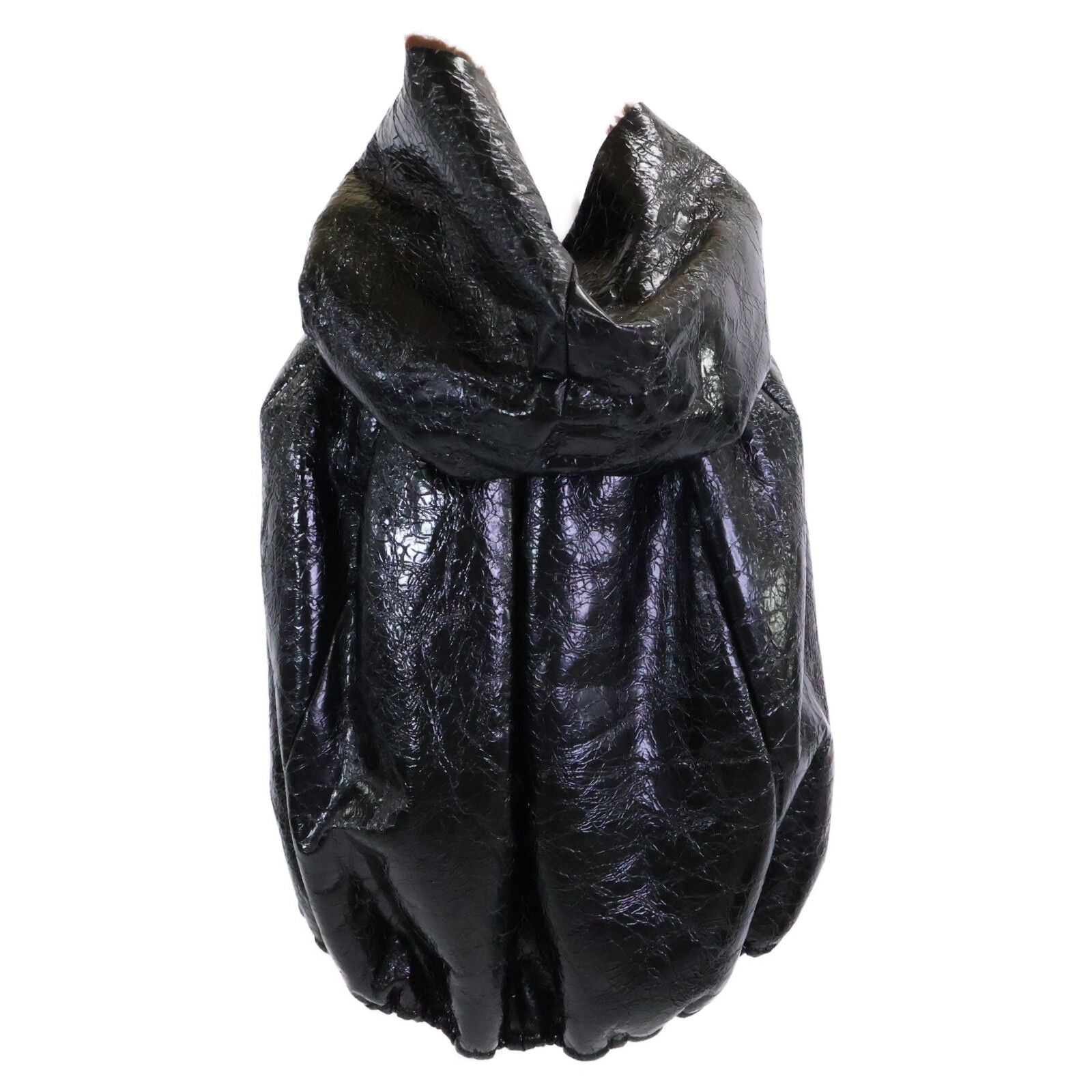 Miu Sheepskin Hoodie Cape 38 — view 3