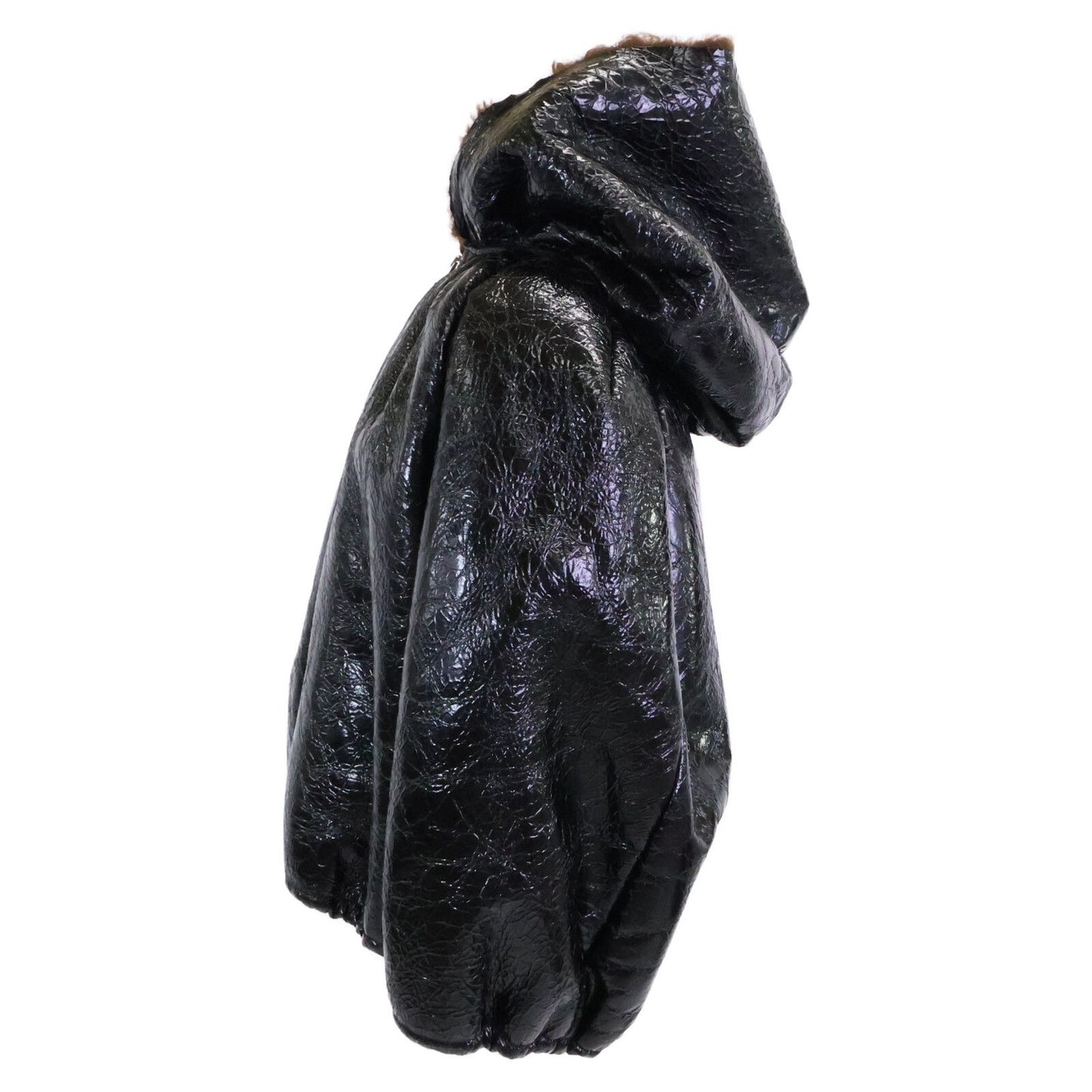 Miu Sheepskin Hoodie Cape 38 — view 2