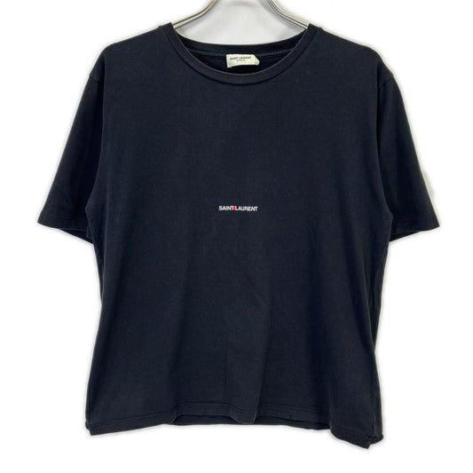 Saint Laurent Paris Black Logo T-Shirt