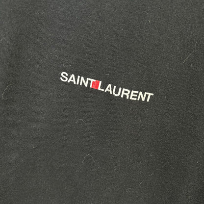 Saint Laurent Paris Black Logo T-Shirt — view 6