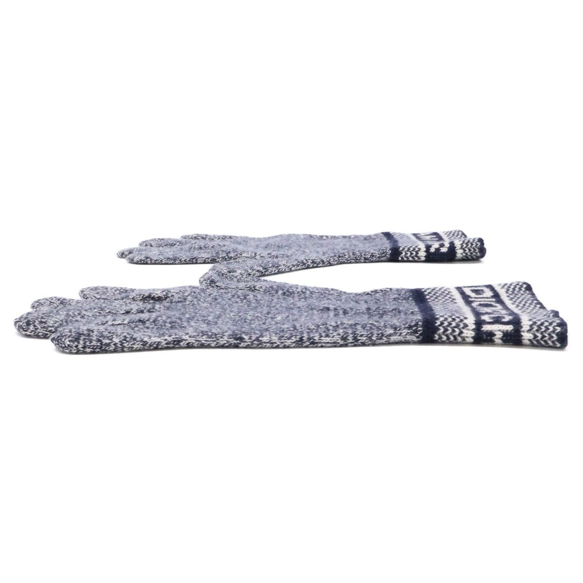 Dior Cashmere Blend Wool Gloves — view 4