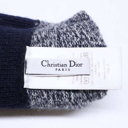 Dior Cashmere Blend Wool Gloves — view 7