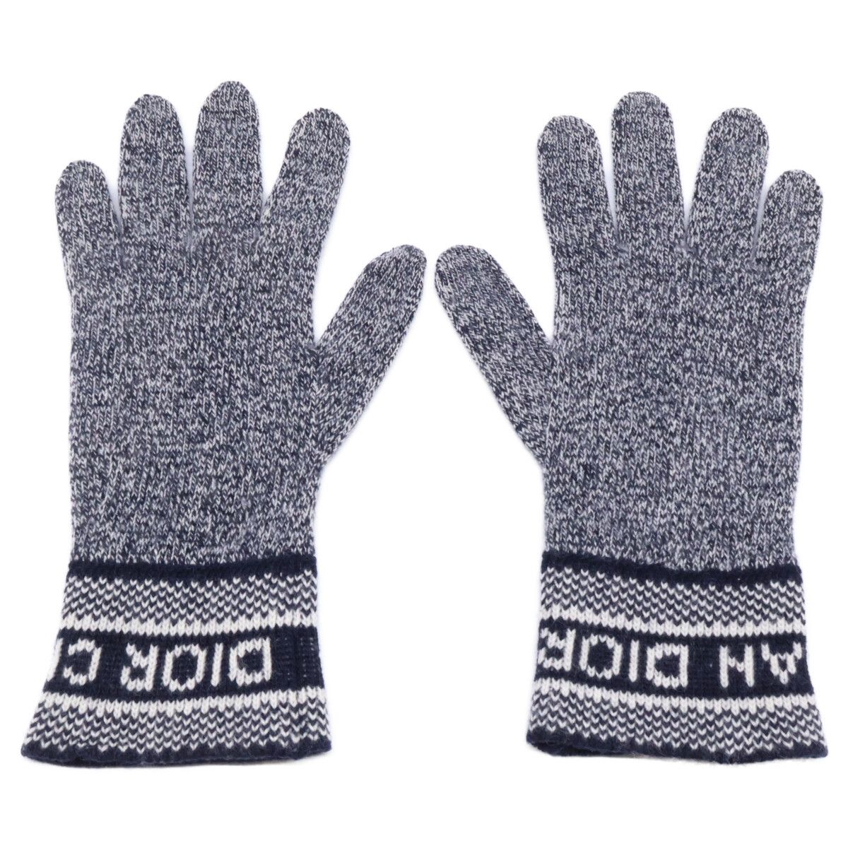 Dior Cashmere Blend Wool Gloves