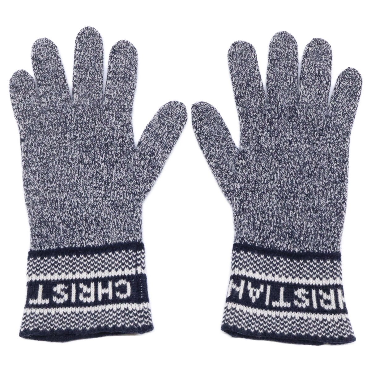 Dior Cashmere Blend Wool Gloves — view 6