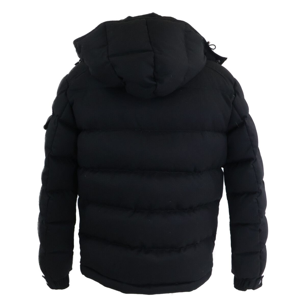 Moncler Montgenevre Wool Hooded Down Jacket — view 3