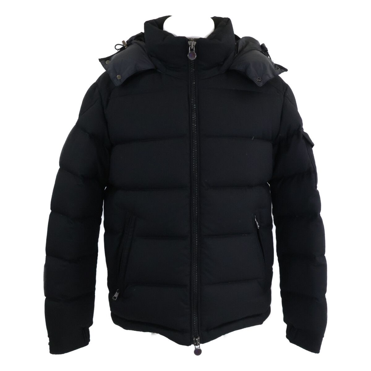 Moncler Montgenevre Wool Hooded Down Jacket