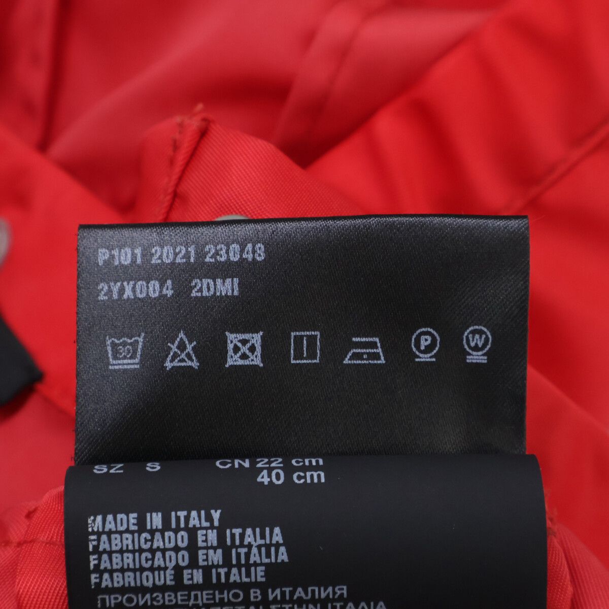 Prada Hooded Re-Nylon Triangle Logo Dog Gray Coat — view 6