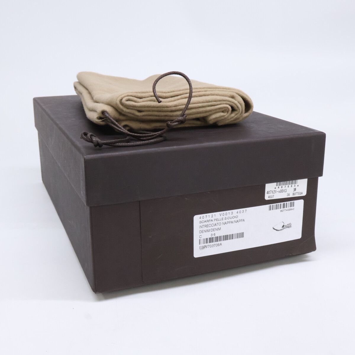 Bottega Veneta Leather Intrecciato Slip Ons 36 Slipper — view 7
