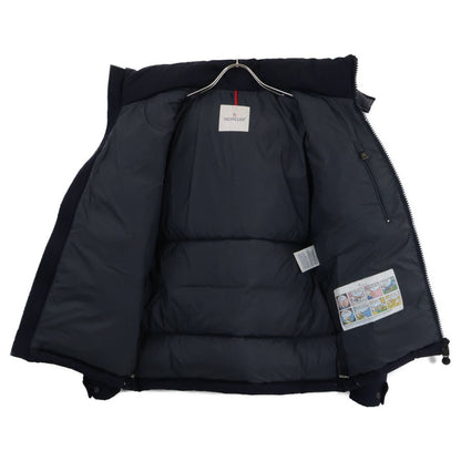 Moncler Montgenevre Wool Down Jacket with Hood — view 4