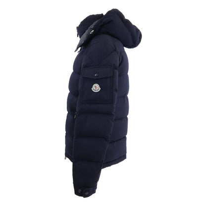 Moncler Montgenevre Wool Down Jacket with Hood — view 2