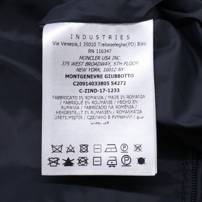 Moncler Montgenevre Wool Down Jacket with Hood — view 7