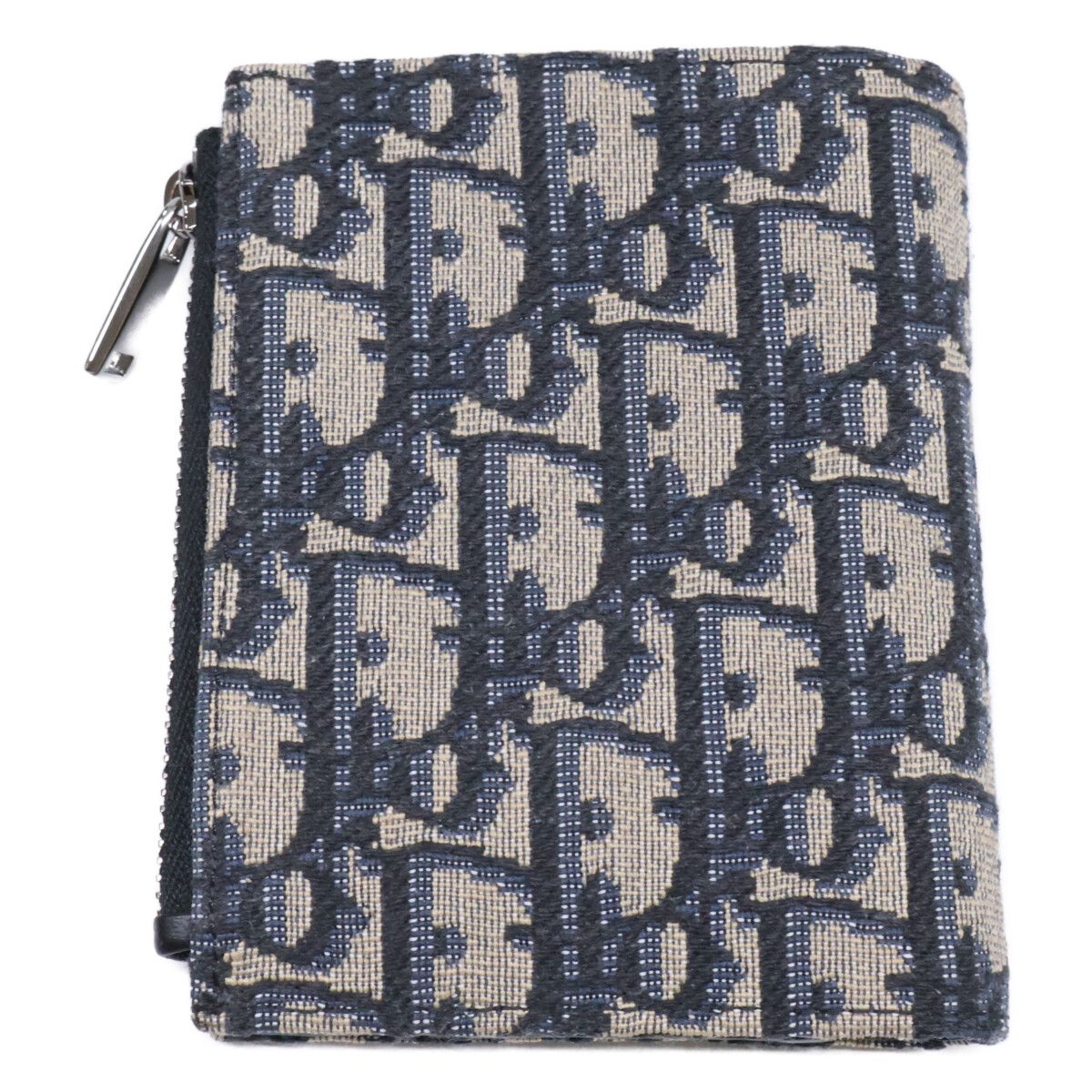 Dior Made Vertical Compact Card Holder Blue — view 6