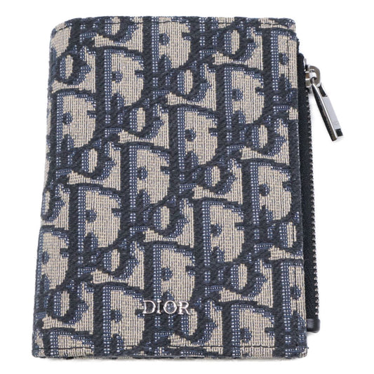 Dior Made Vertical Compact Card Holder Blue