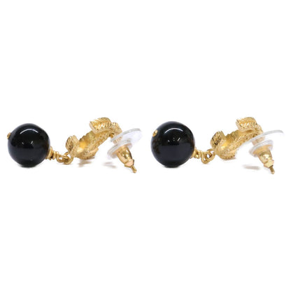 Chanel CC Logo Ball Earring